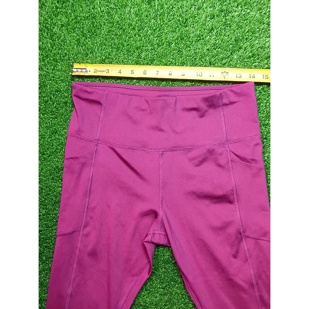 Avia Women's Purple Active Workout Leggings - Medium - Picture 3 of 6